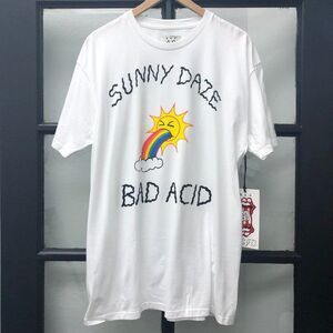 New UNIF x Bad Acid Sunny Daze Tee - Size L